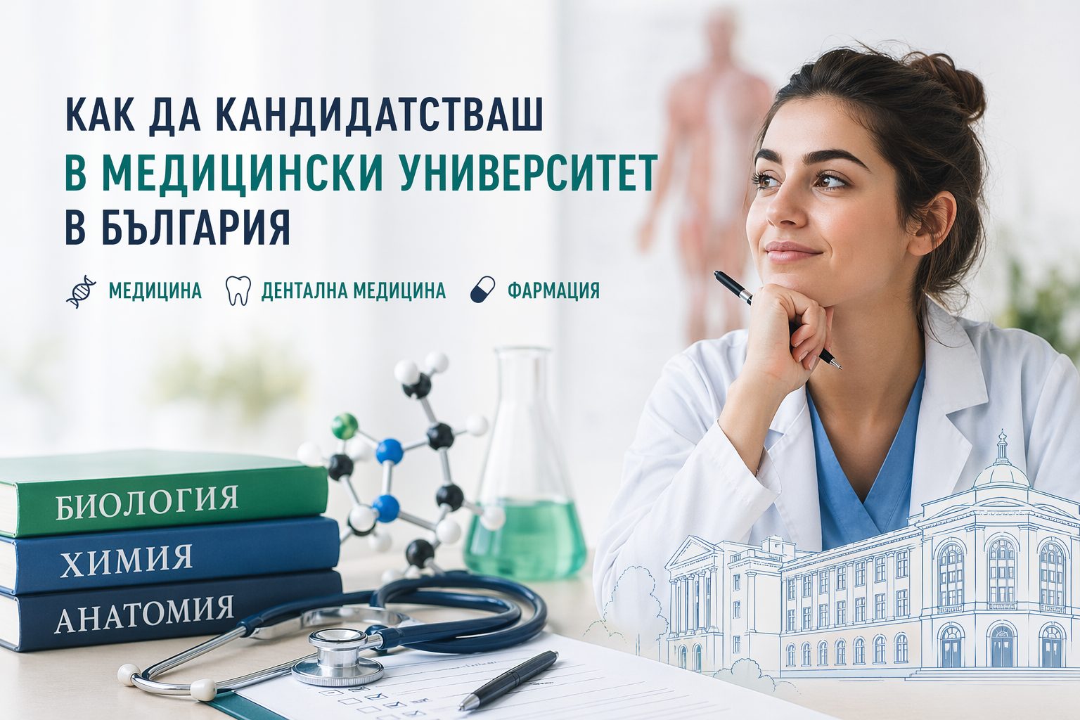 Как да кандидатствам в медицински университет в България? Пълното ръководство